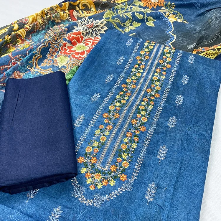 Find Stylish and Affordable Three Piece Suits for women in Bangladesh